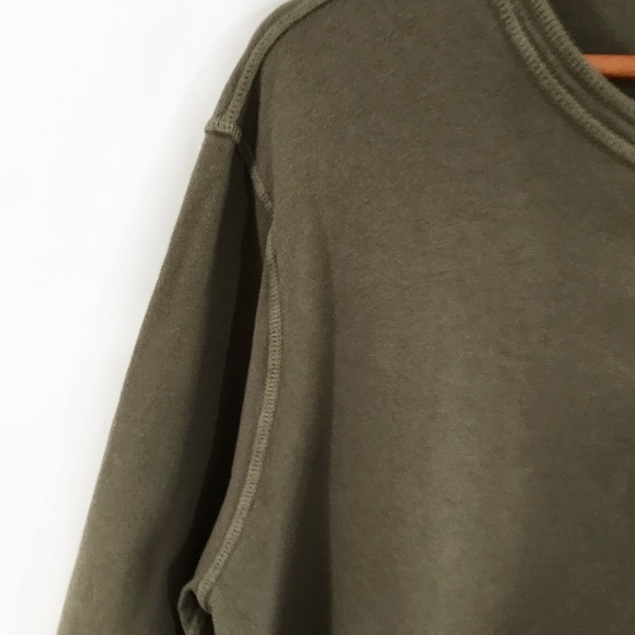 ADRIANO GOLDSCHMIED Olive Henley Top - Picture 7 of 12